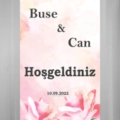 Kişiye Özel Nişan, Kına Gecesi, Düğün Afiş 79 - 1