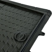 Pufi Kauçuk Paspas Universal Racing Havuzlu Siyah / TEPAY510-S thumbnail 4