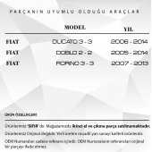 Fiat Ducato için Cam Düğmesi Açma Kapağı - 2