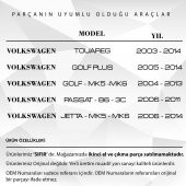 Volkswagen Touran Touareg Amarok Sharan için Cam Açma Düğmesi Kapağı - 3