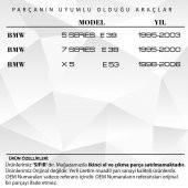 BMW 5 Series E39 için Radyo CD Ses Düğmesi - 2