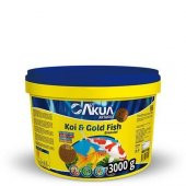 ArtAkua Koi ve Gold Fish Japon Balığı Yemi  Açık 100 Gr - 1