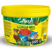 Artakua Cichlid Mix Karışık Ciklet Yemi Açık 100 Gram - 1