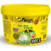 Artakua Spirulina Garlic Sarımsaklı Balık Yemi Açık 100 Gram - 1