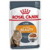 Royal Canin İntense Beauty Gravy Soslu Parçali Pouch Mama 85 Gr - 1