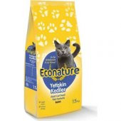 Econature Yetişkin Balıklı Kedi Maması 15 Kg - 1