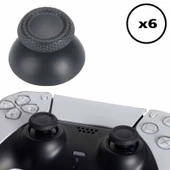 6 ADET Playstation 5 İçin Analog Başlık PS5 Topuz Kol Tamiri PS5 Uyumlu Yedek Parça Analog Cap - 1