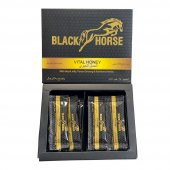 Black Horse Vital Honey 24X10 Gram Kara At Kraliyet Balı 24 Poşet 10g - 2
