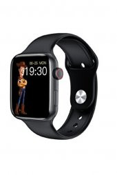 HW22 Plus Siyah Akıllı Saat Black Airpods Pro Kablosuz Bluetooth Kulaklık - 2