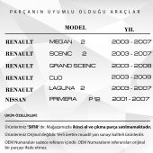 Renault Megane 2,Clio,Scenic 2,Laguna 2-Nissan Primera P12 için Dış Kapı Kolu Anahtar Deliği Kapağı - 2