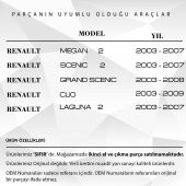 Renault Megane 2 için Dış Kapı Kolu Anahtar Deliği Kapağı-SOL Taraf - 2