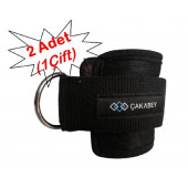 D Ring Fitness Ayak Bileği Ağırlık Çalışma Kemeri 1 çift - 2