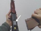 E&L AK airsoft için Magwell Spacer  Organik Plastikten Aparat - 2