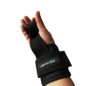 Lifting Straps Siyah Ağırlık Kaldırma Pro Bilek Destekli 1 Çift - 1