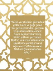Ayetel Kursi,Elif,Davut Yıldızı,Korunma Duası 925 Gümüş Kolye - 6