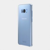 Samsung S8+ Plus Şeffaf Kılıf Mavi EF-QG955CLEGWW - 1