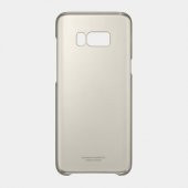 Samsung S8+ Plus Şeffaf Kılıf Gold Altın EF-QG955CFEGWW - 2