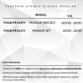 Volkswagen Passat için Model Sağ Kapılar Kilit Demiri Braket - 4
