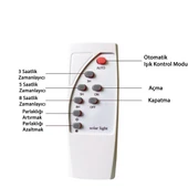 60W Güneş Enerjili Projektör Bahçe Aydınlatma Solar LED DLS thumbnail 4