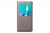 Samsung S6 Edge+ Plus S-View Kılıf Altın - EF-CG928PFEGTR - 1