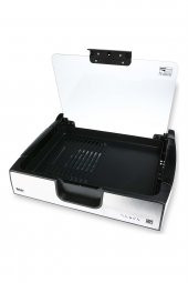 Cookwell Cam Kapaklı Dumansız Elektrikli Mangal Izgara Barbekü 1800 W - 2