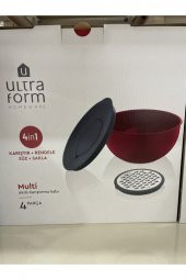 Ultraform 4 Parça Multımıx Set Kırmızı - 2