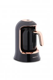Kahvekolik Deluxe Otomatik Kahve Makinesi Siyah/Rose A860-09 - 1
