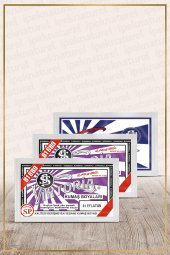 Viktoria Kumaş Boyası Eflatun 2Pk+Fiske Sabitleme 1Pk - 1