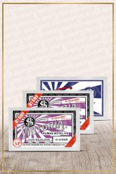 Viktoria Kumaş Boyası Şarabi 2Pk+Fiske Sabitleme 1Pk - 1