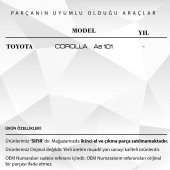 Toyota Corolla için Kilometre Sıfırlama Tarağı - 2
