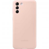 Samsung S21+ Plus Silikon Kılıf - Pembe EF-PG996TPEGWW - 1