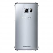 Samsung S6 Edge+ Plus Koruyucu Gümüş Şeffaf EF-QG928CSEGWW - 1