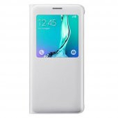 Samsung S6 Edge+ Plus S-View Cover Kılıf Beyaz - EF-CG928PWEGTR - 1