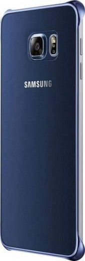 Samsung S6 Edge+ Plus Clear Cover Kılıf Siyah EF-QG928CBEGWW - 2