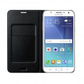 Samsung J5 J500 Kartlıklı Kılıf Siyah - EF-WJ500BBEGWW - 2