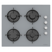 Silverline BO6502S02-CS5349S01-3481 FLAM Gri Cam Ankastre Set - 3