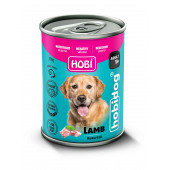 Hobi Hobidog Kuzu Etli Yetişkin Köpek Konservesi 400 Gr - 1