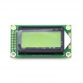 0802A 8x2 Karakter Lcd Modül Yeşil Display Ekran Yeşil Backlight 2 Satır 8 Karakter - 2