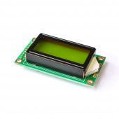 0802A 8x2 Karakter Lcd Modül Yeşil Display Ekran Yeşil Backlight 2 Satır 8 Karakter - 5