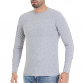 6 Adet Yıldız Erkek Likralı Uzun Kollu T-Shirt Fanila Gri 87 - 1
