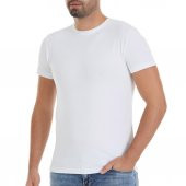 6 Adet Yıldız Erkek Likralı Kısa Kollu T-Shirt Fanila Beyaz 90 - 1