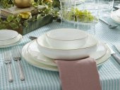 Koleksiyon Sufi 12 Kişilik Yemek Takımı 55 Parça Altın Bordur 31000035545 - 1