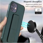 iPhone 7 Plus Standlı Darbe Emici Qstand Koruyucu Kılıf Yeşil - 2