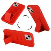 iPhone 7 Plus Standlı Darbe Emici Qstand Koruyucu Kılıf Yeşil - 3