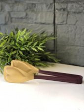 Roy Kıng Çelik Kek Maşası Mat Altın Mor DST 031 - 1