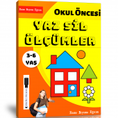 Okul Öncesi Haydi Ölçümleri Öğrenelim YAZ-SİL Kitabı thumbnail 1