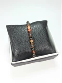 JTSS22KOB1083 JANTİ PARAŞÜT İP ÖRME ve AKİK HEMATİT DOĞAL TAŞ KOMBİN BİLEKLİK KUTULU thumbnail 5