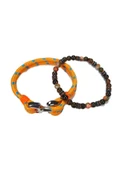 JTSS22KOB1083 JANTİ PARAŞÜT İP ÖRME ve AKİK HEMATİT DOĞAL TAŞ KOMBİN BİLEKLİK KUTULU thumbnail 1