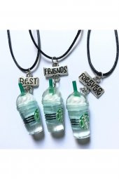 Best Friends Starbuks 3lü Kolye - 2