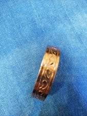 Ayarlanabilir Bakır Bileklik 17 cm Kalınlık 1 cm Sağlık İçin  Takınız - 3